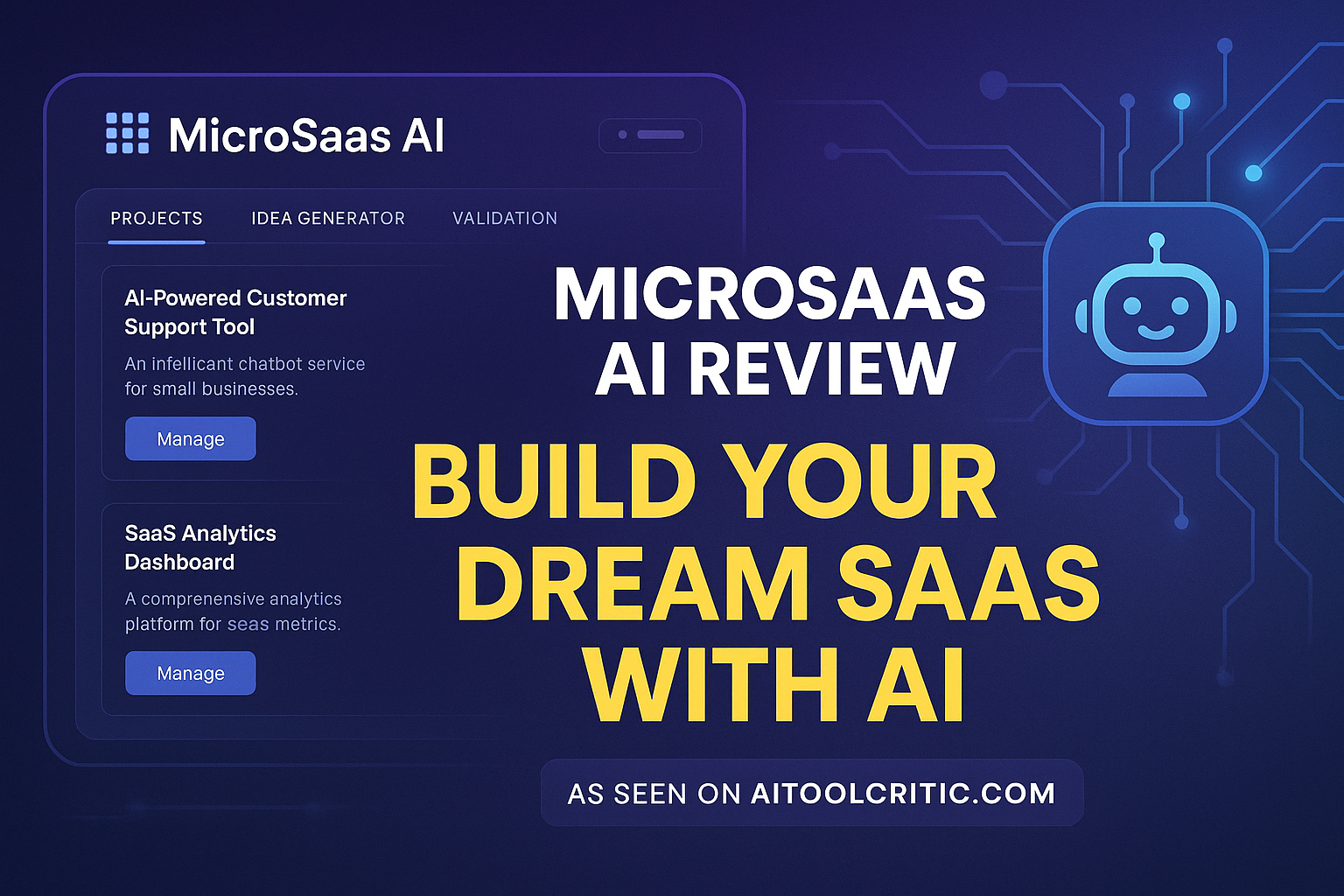 MicroSaaS AI Review (2025): Can You Really Build an AI Business in a Weekend? 14 microsaas feature